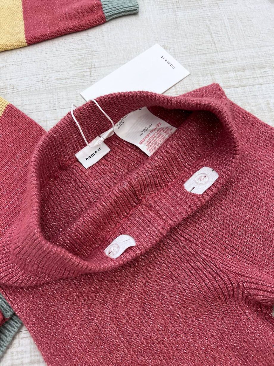 Shop Online Cardigan in maglia multicolore Name It