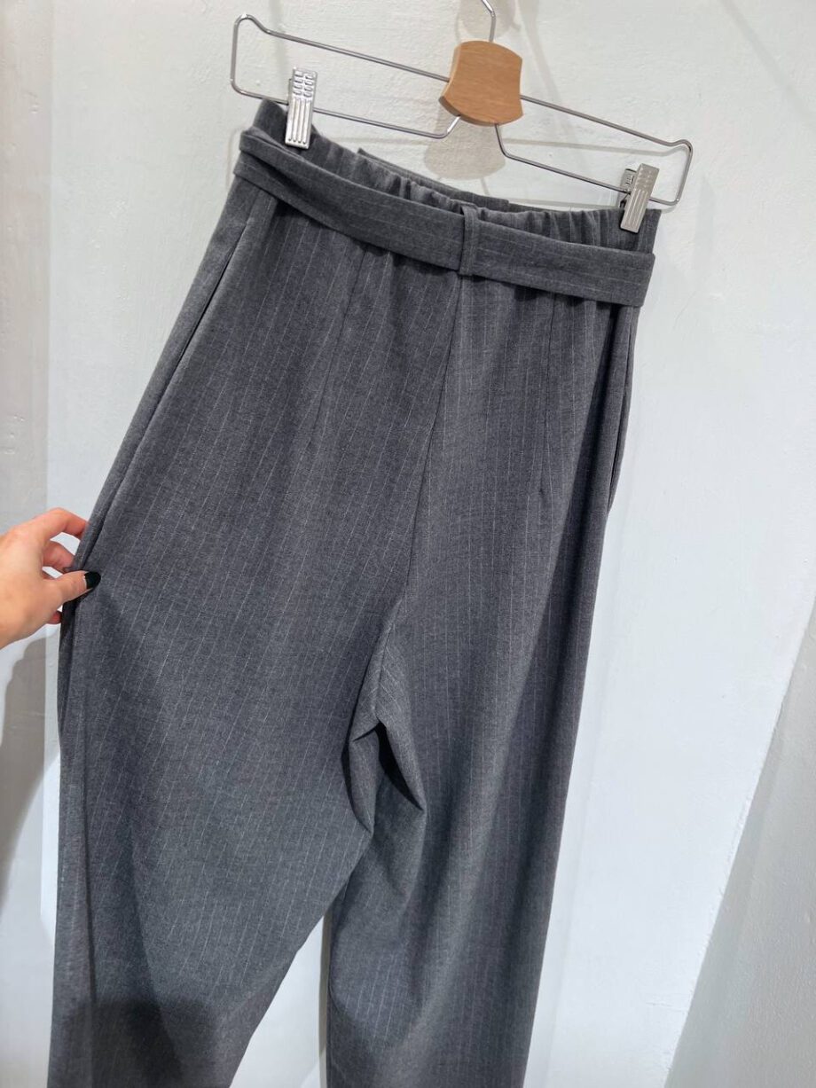 Shop Online Pantalone ampio grigio gessato Have One