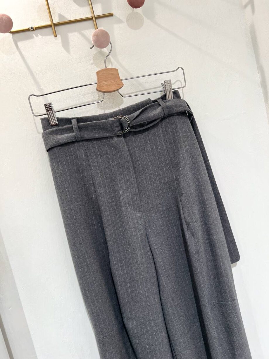 Shop Online Pantalone ampio grigio gessato Have One