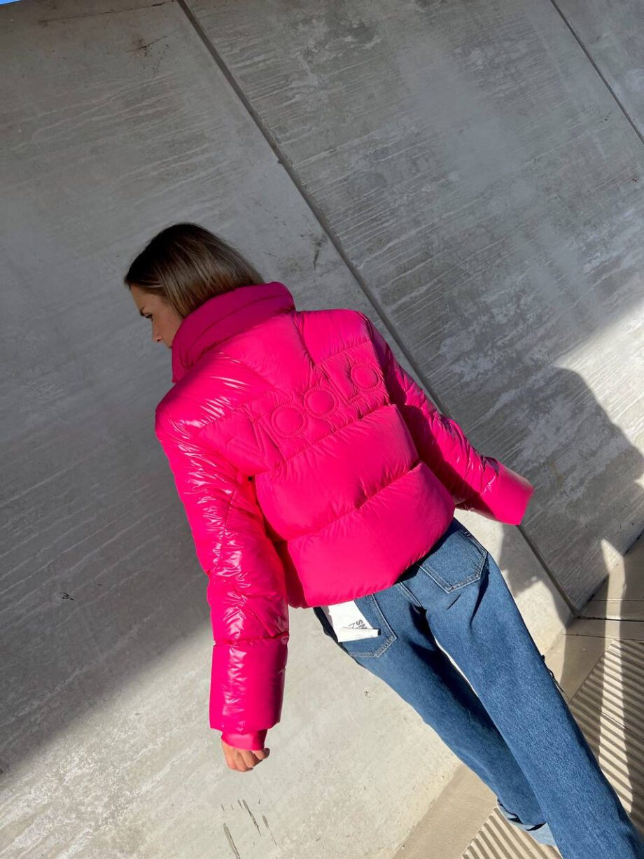 Shop Online Piumino crop fucsia Vicolo