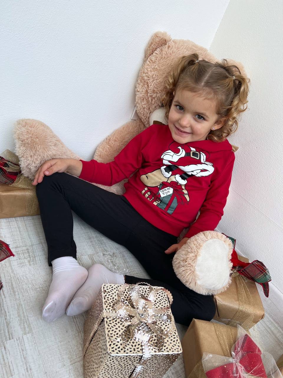 RED By EMP Felpa Con Cappuccio Rossa Per Donna - Collo Alto, 65% Cotone 35% Poliestere, Taglia L