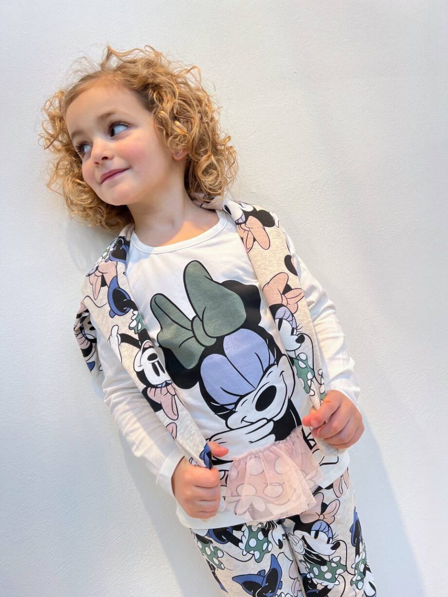 Shop Online Maglietta bianca girocollo stampa Disney Name It