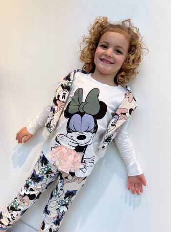 Shop Online Maglietta bianca girocollo stampa Disney Name It