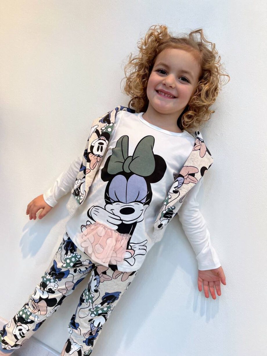 Shop Online Maglietta bianca girocollo stampa Disney Name It