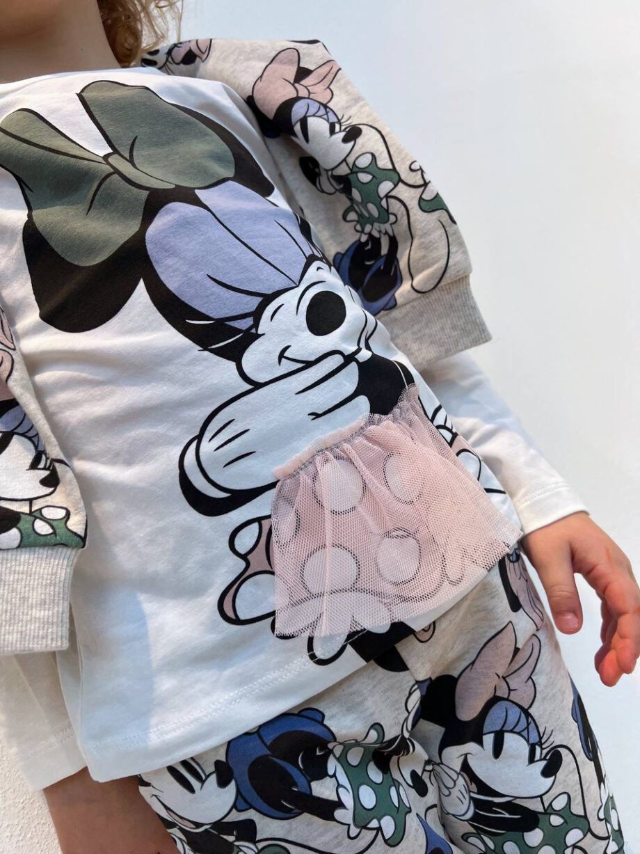 Shop Online Maglietta bianca girocollo stampa Disney Name It