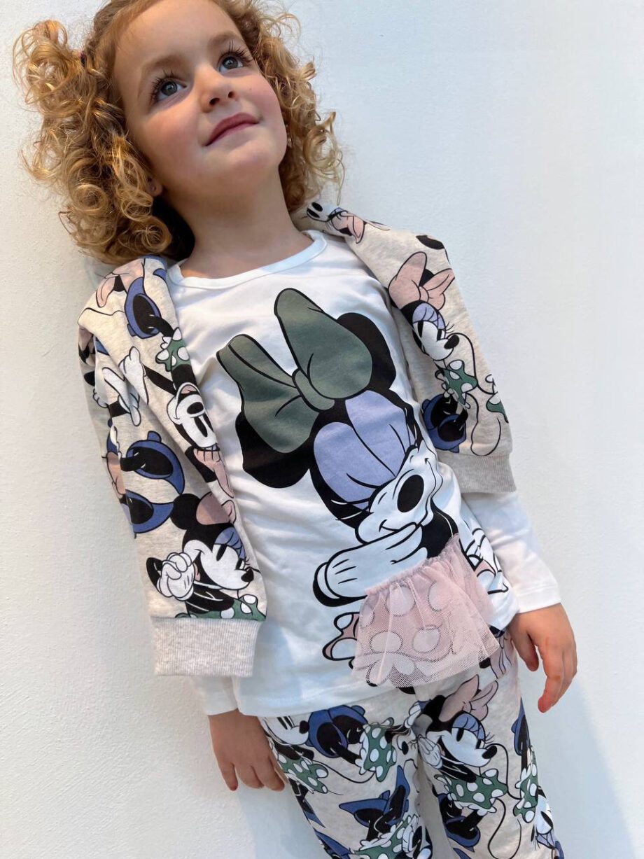 Shop Online Maglietta bianca girocollo stampa Disney Name It