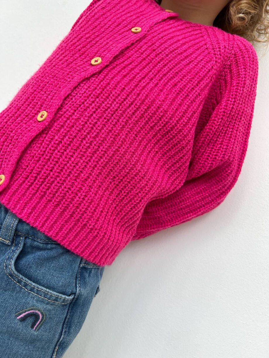 Shop Online Cardigan fucsia girocollo Name It