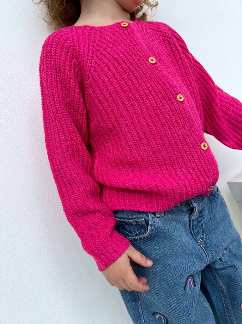 Shop Online Cardigan fucsia girocollo Name It