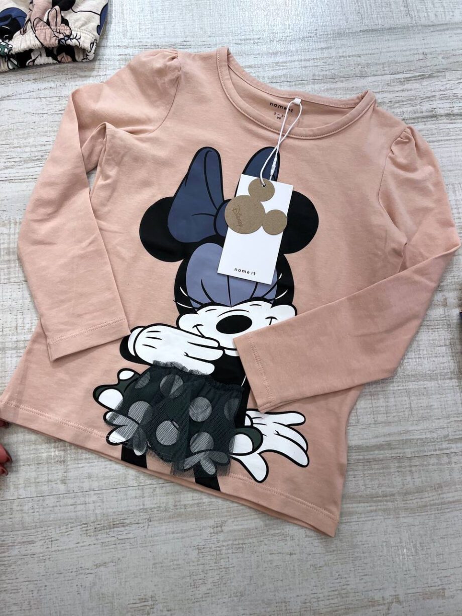 Shop Online Maglietta rosa girocollo stampa Disney Name It