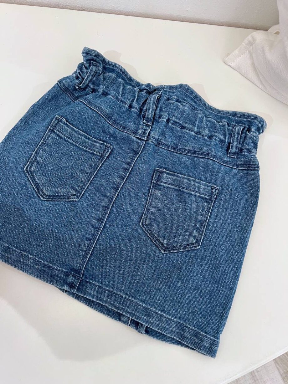 Shop Online Minigonna in jeans con rouches Name It