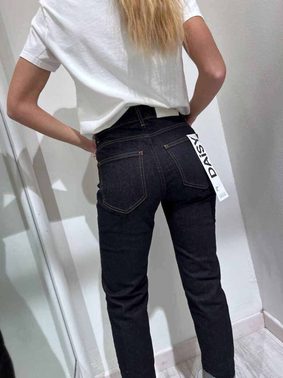 Shop Online Jeans Daisy scuro con cuciture Vicolo