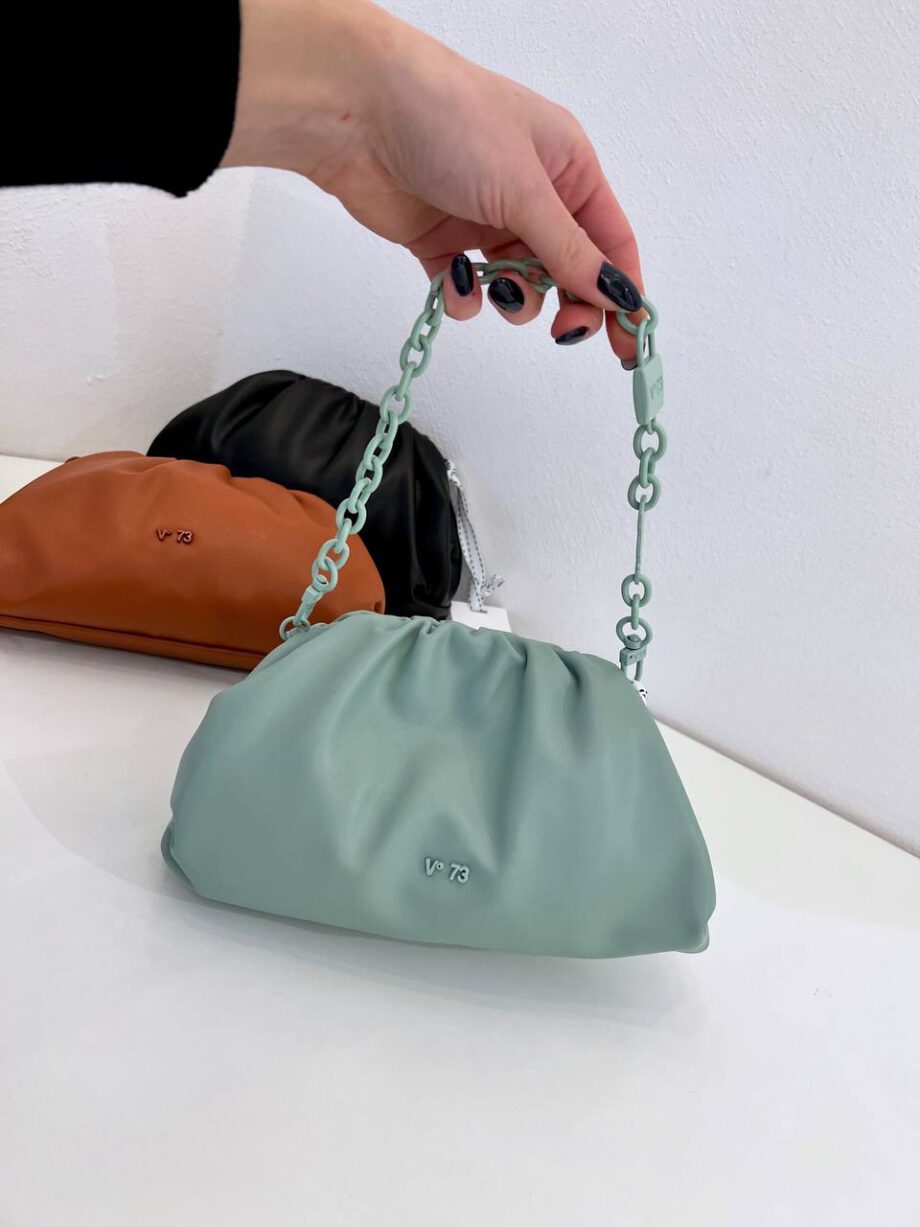 Shop Online Pochette Imalia clutch mini Imalia verde menta V73