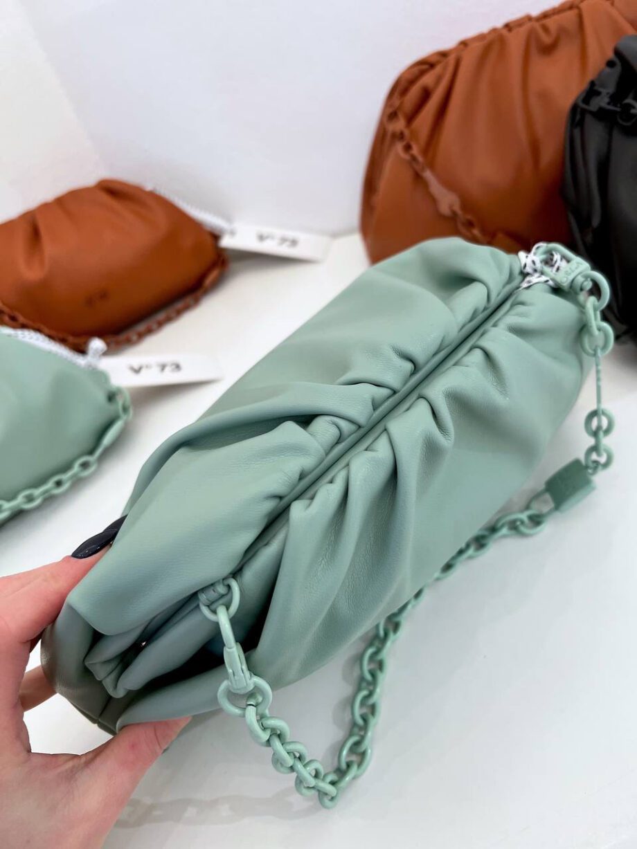 Shop Online Pochette Imalia clutch grande Imalia verde menta V73