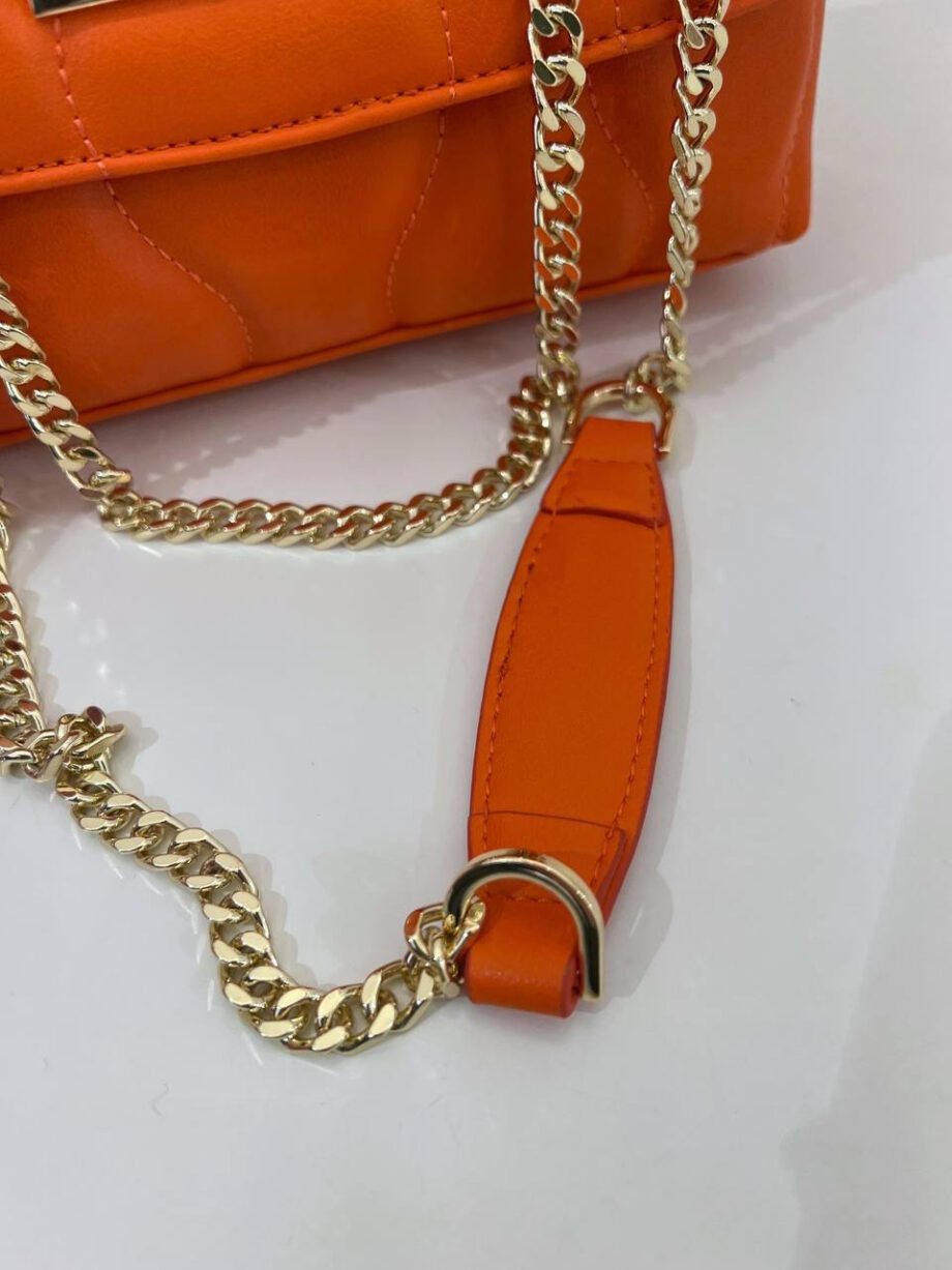 Shop Online Borsa Leyla mini matelassé arancio Gio Cellini