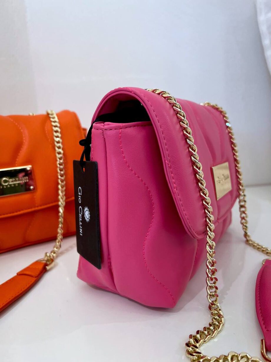 Shop Online Borsa Leyla mini matelassé fucsia Gio Cellini