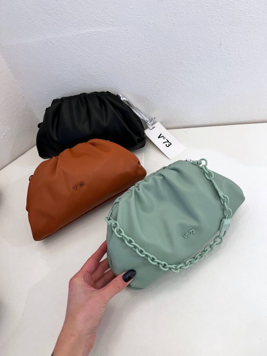 Shop Online Pochette Imalia clutch mini Imalia verde menta V73