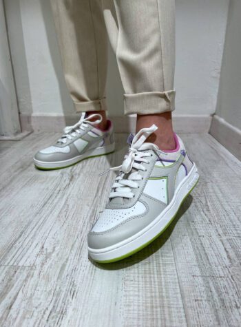 Shop Online Sneakers magic basket low label grigie Diadora