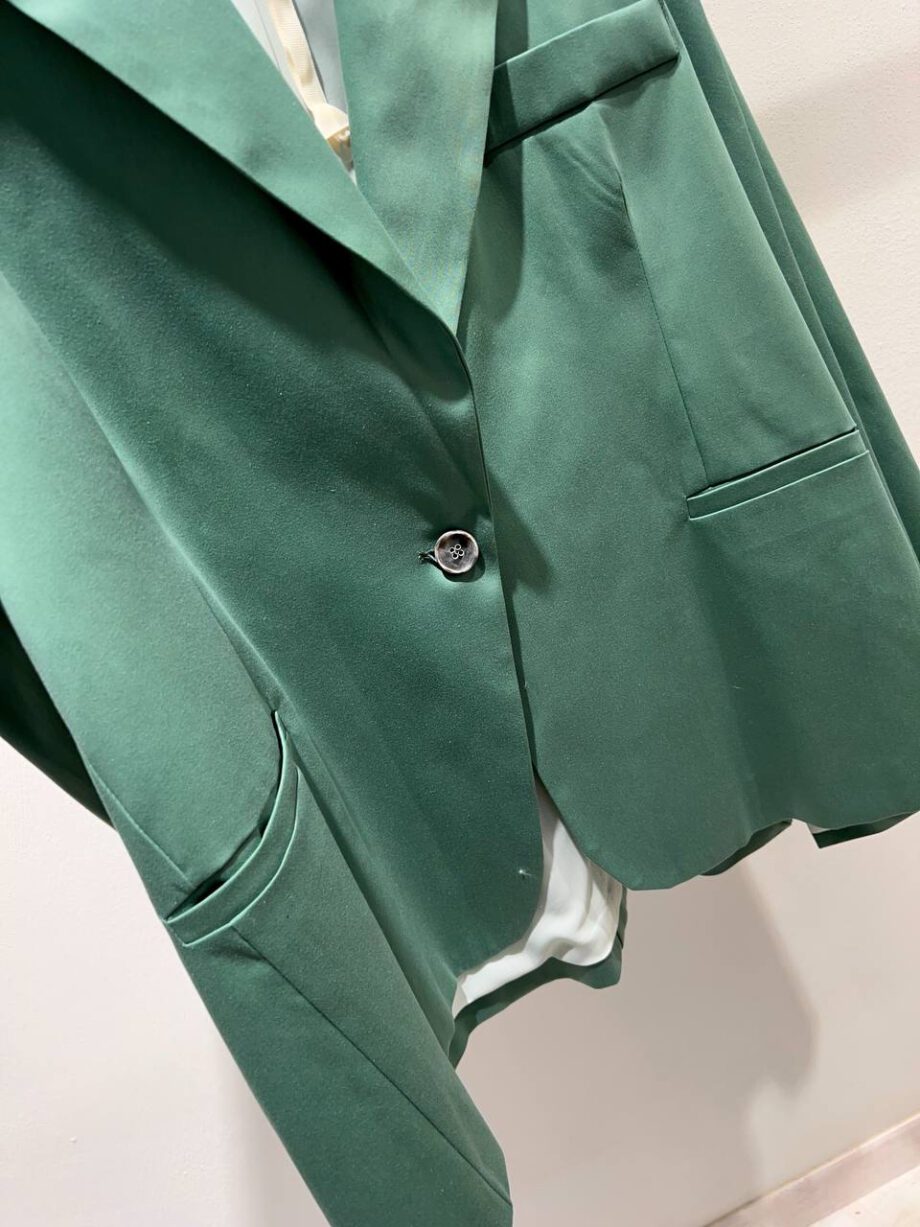 Shop Online Blazer oversize menta in cotone HaveOne