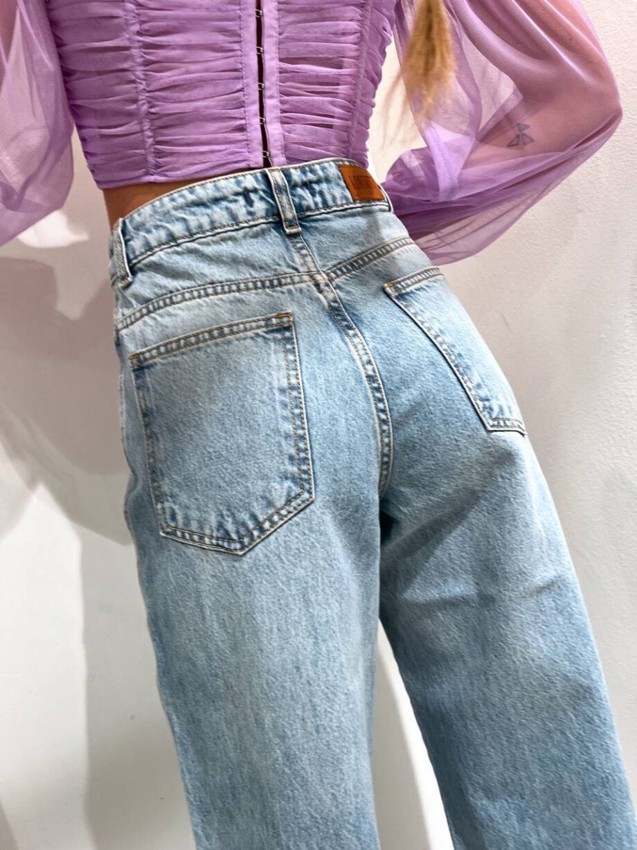 Shop Online Jeans chiaro palazzo dritto Kontatto