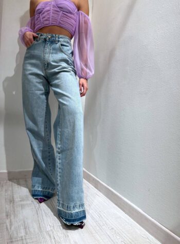Shop Online Jeans chiaro palazzo dritto Kontatto