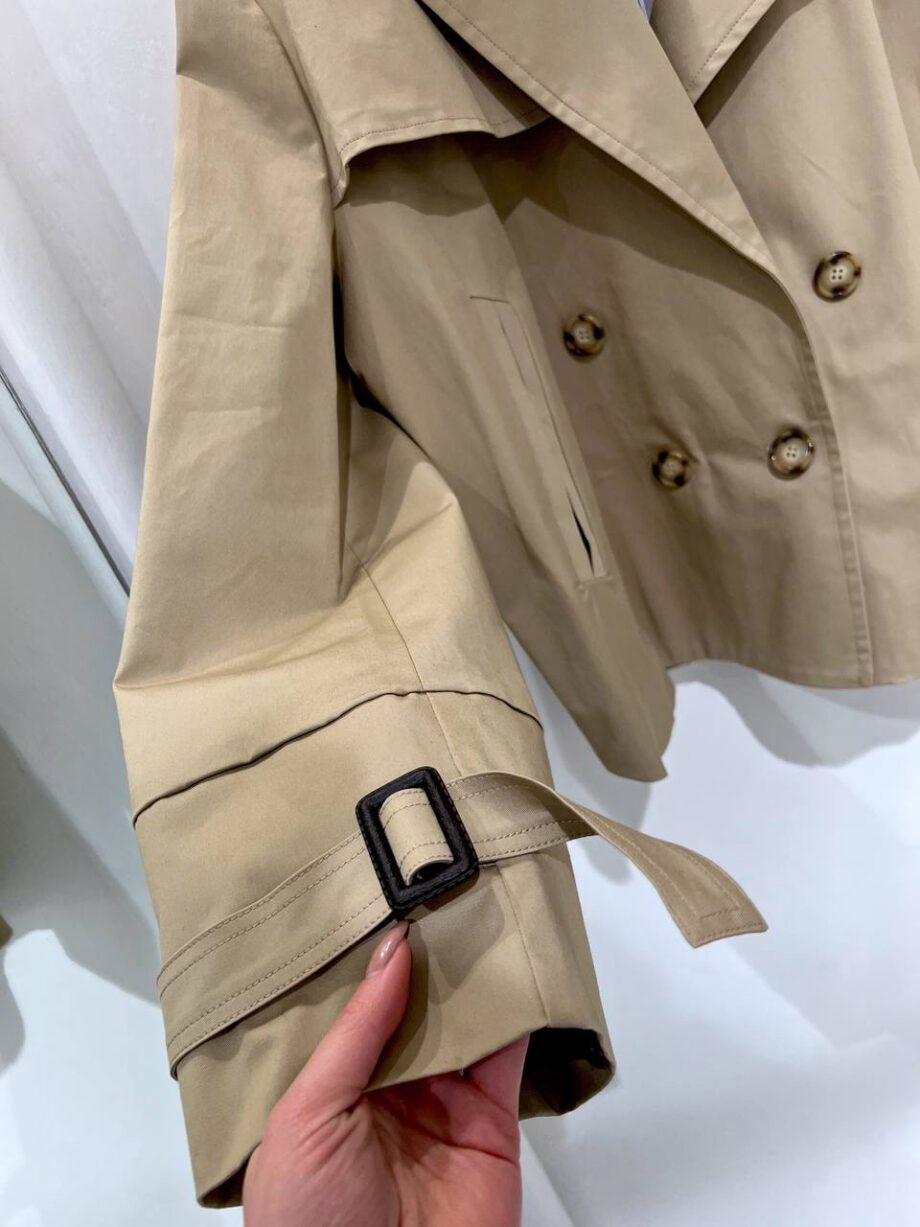 Shop Online Trench corto beige doppiopetto Souvenir