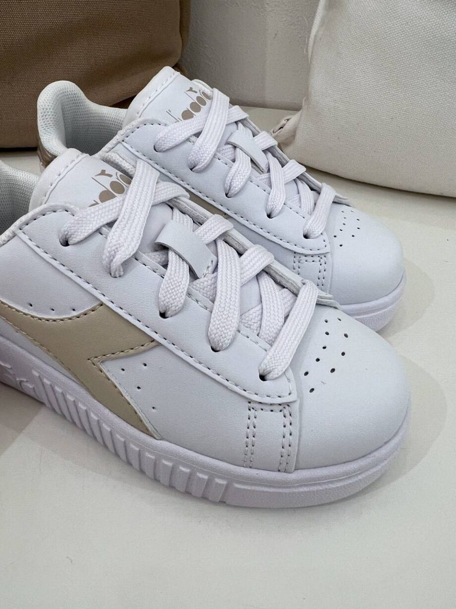 Shop Online Sneakers game step bianche e beige Diadora