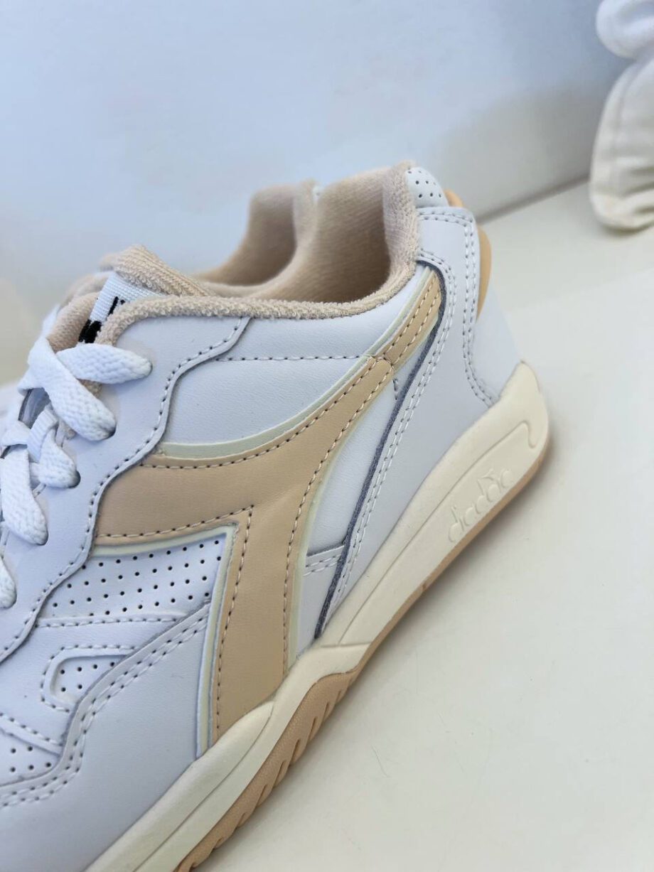 Shop Online Sneakers winner bianche e pesca Diadora