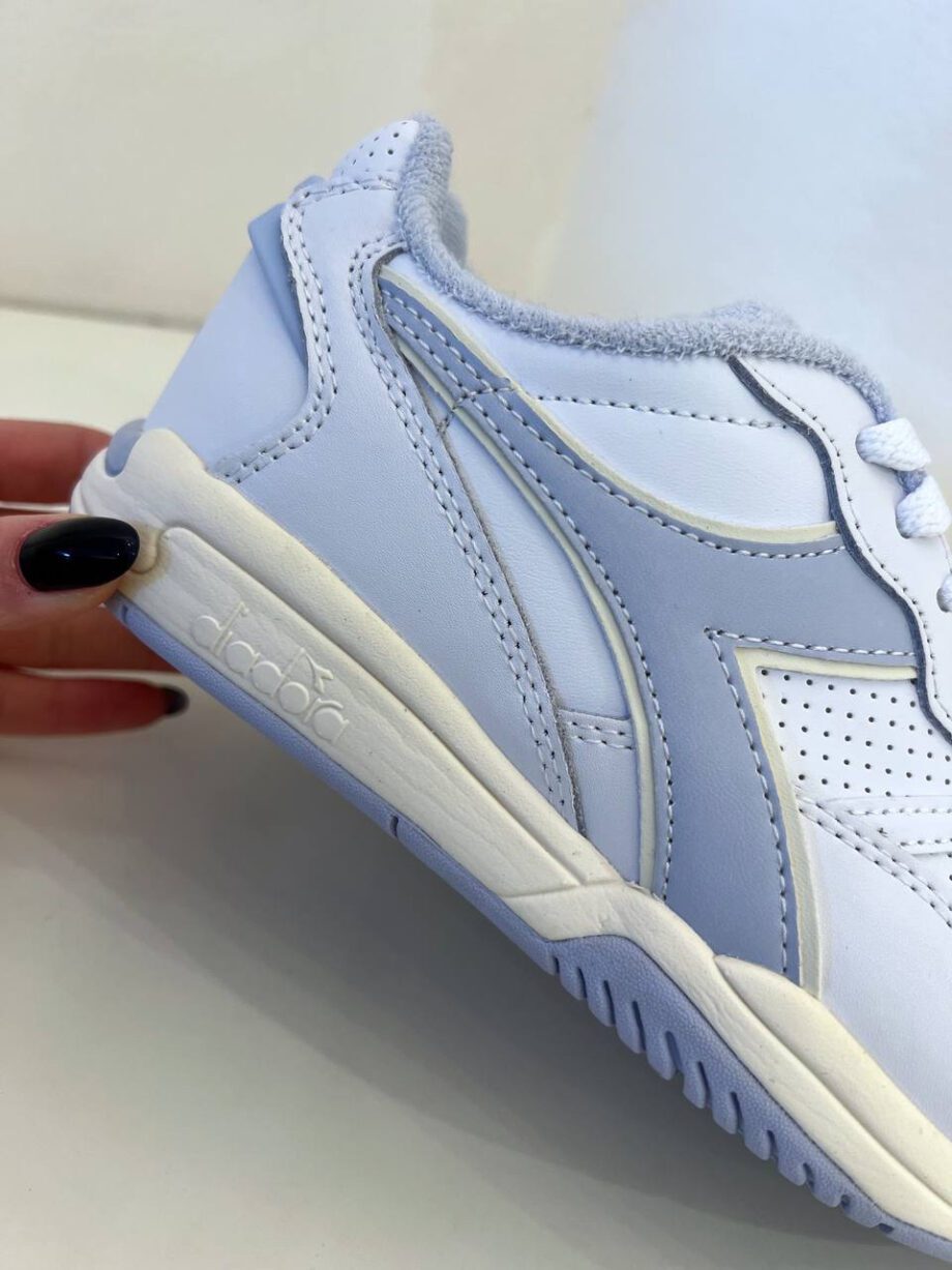 Shop Online Sneakers Winner bianche e azzurre Diadora