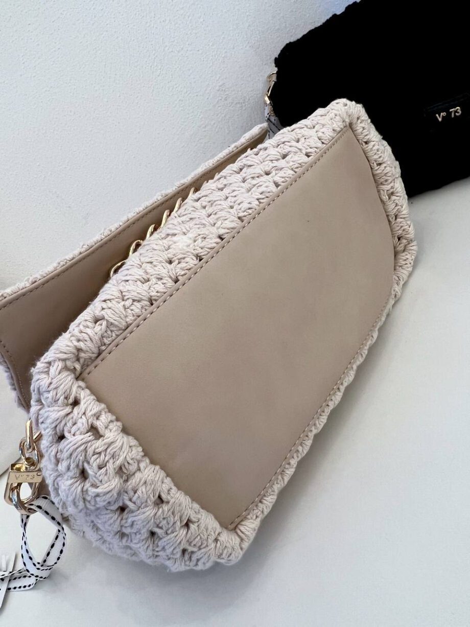 Shop Online Borsa Rea crochet naturale V73