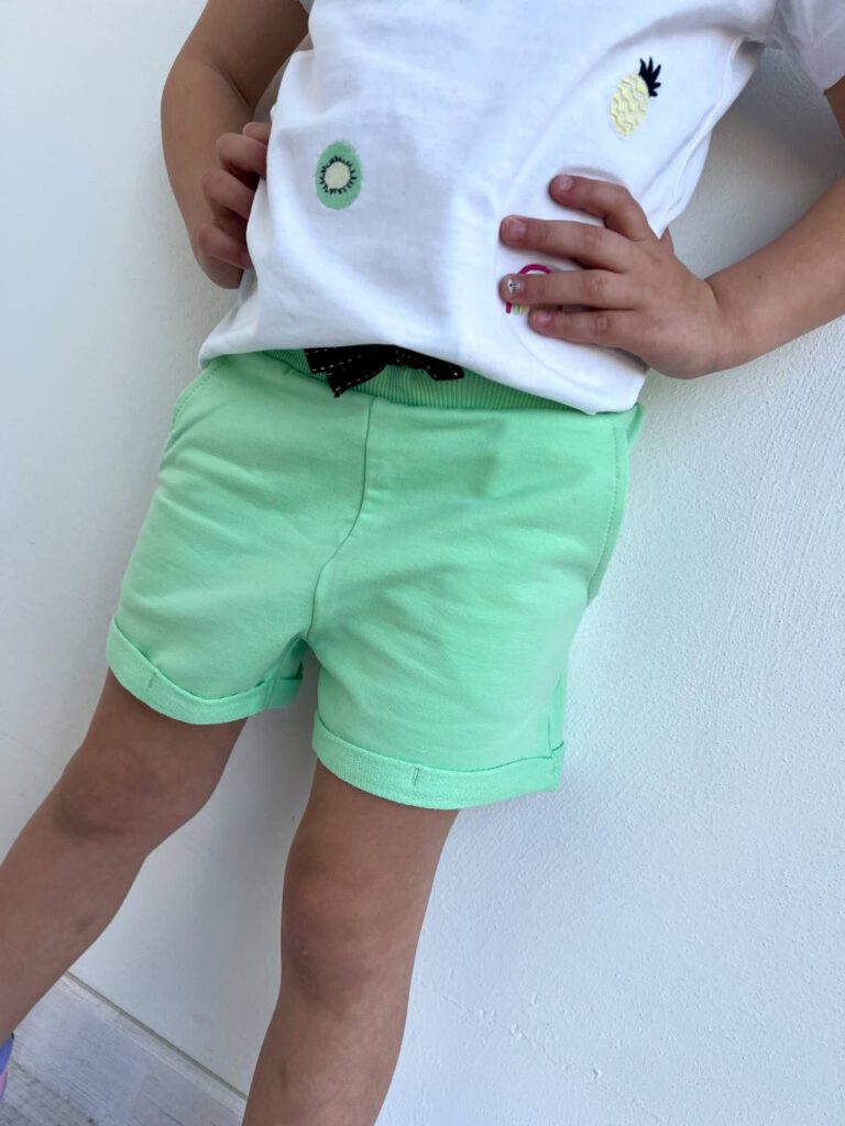 Short in felpa verde con coulisse Name It Shop Online Short in felpa verde con coulisse Name It