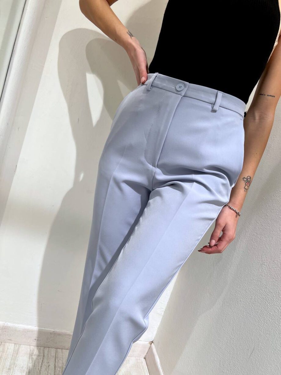 Shop Online Pantalone a sigaretta piega polvere Vicolo