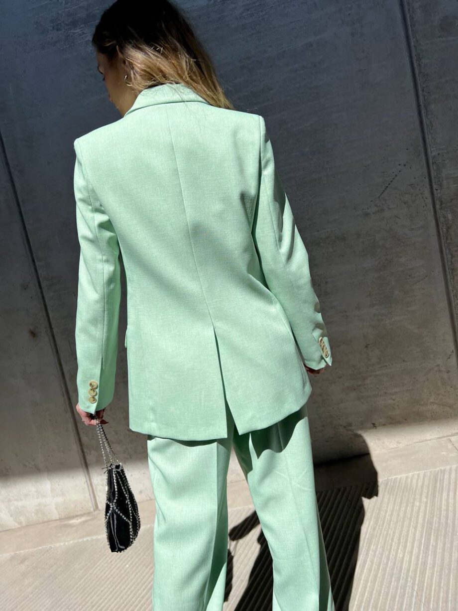 Shop Online Blazer menta un bottone Vicolo