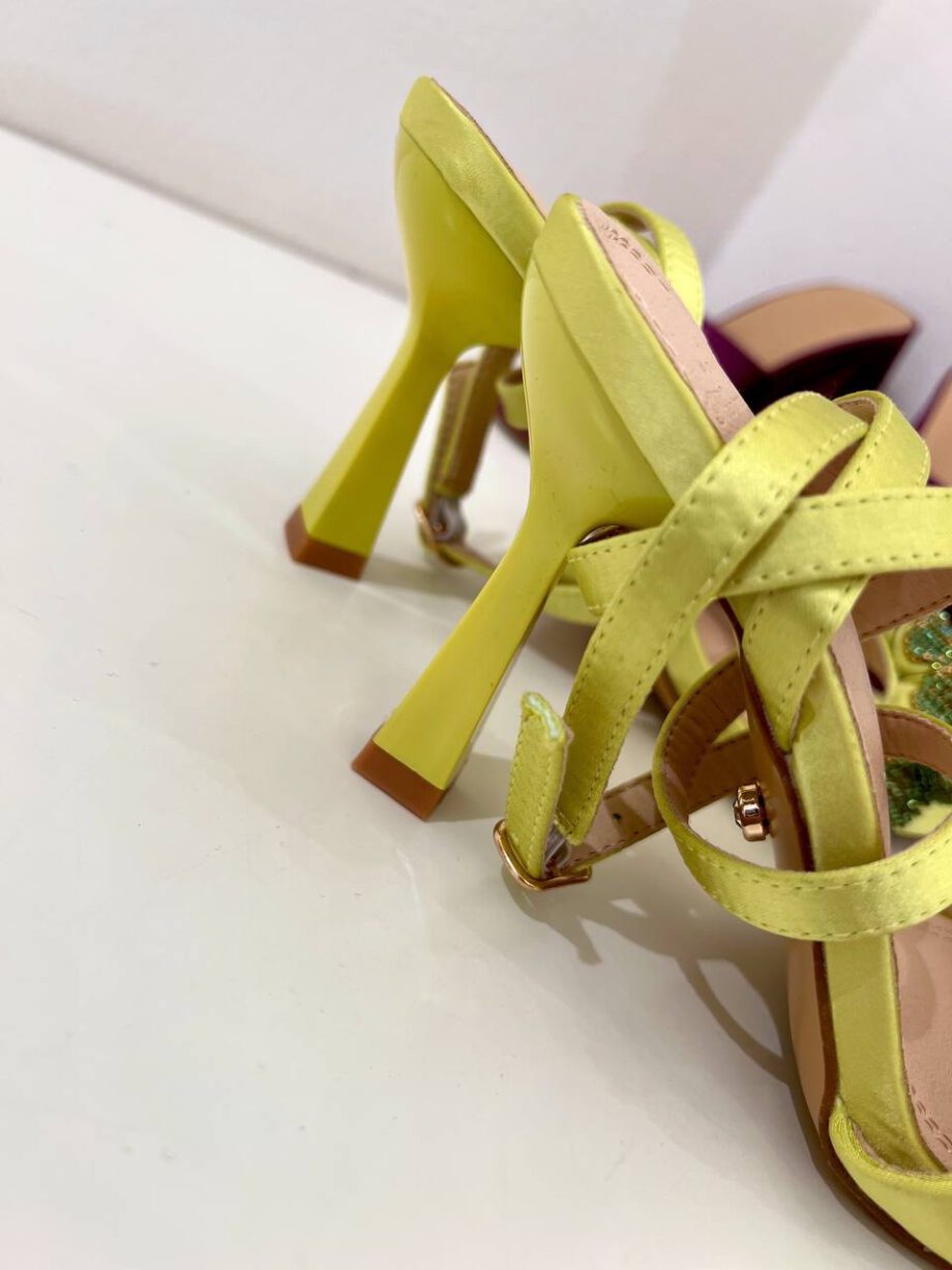 Shop Online Sandalo Jalila lime fascia strass Twentyfourhaitch