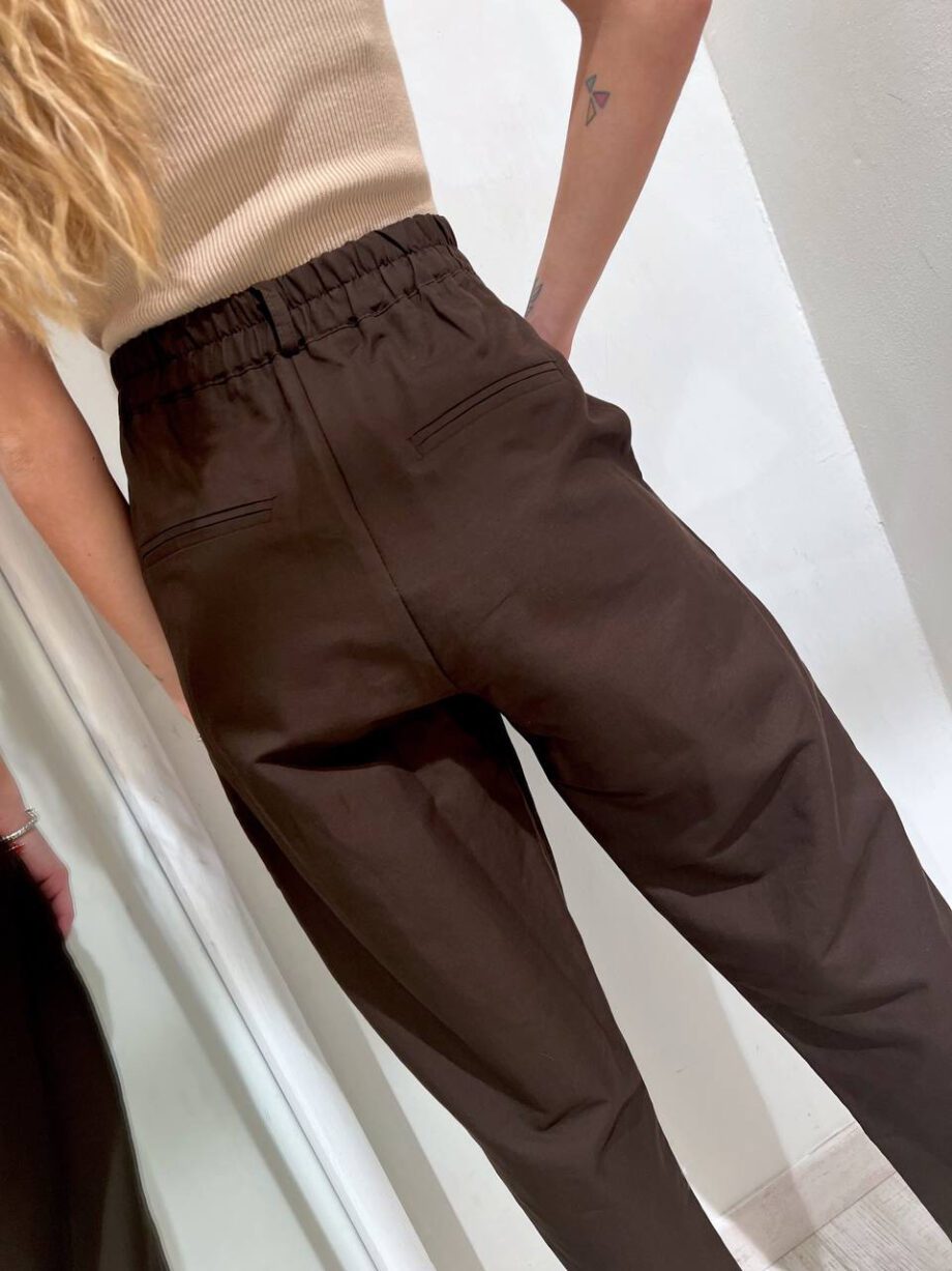 Shop Online Pantalone morbido marrone a palloncino Souvenir