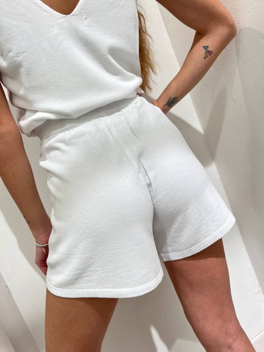 Shop Online Short in maglia bianco Hinnominate