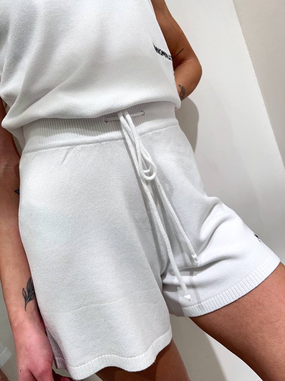 Shop Online Short in maglia bianco Hinnominate