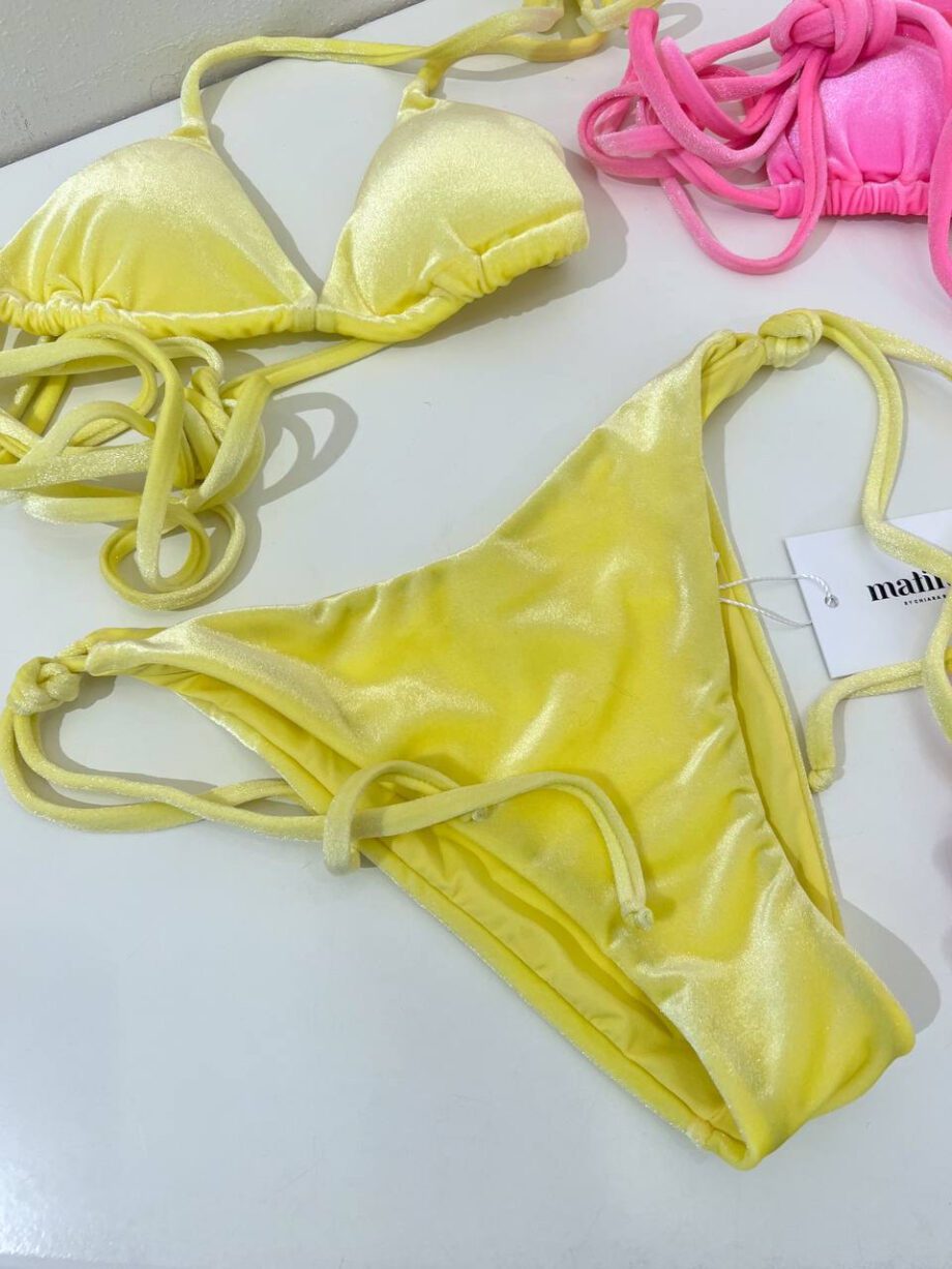 Shop Online Slip Kate velluto giallo