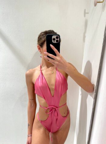 Shop Online Bikini intero Ariane rosa Matinée