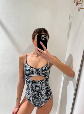 Shop Online Bikini intero Isa Zebra Matinée