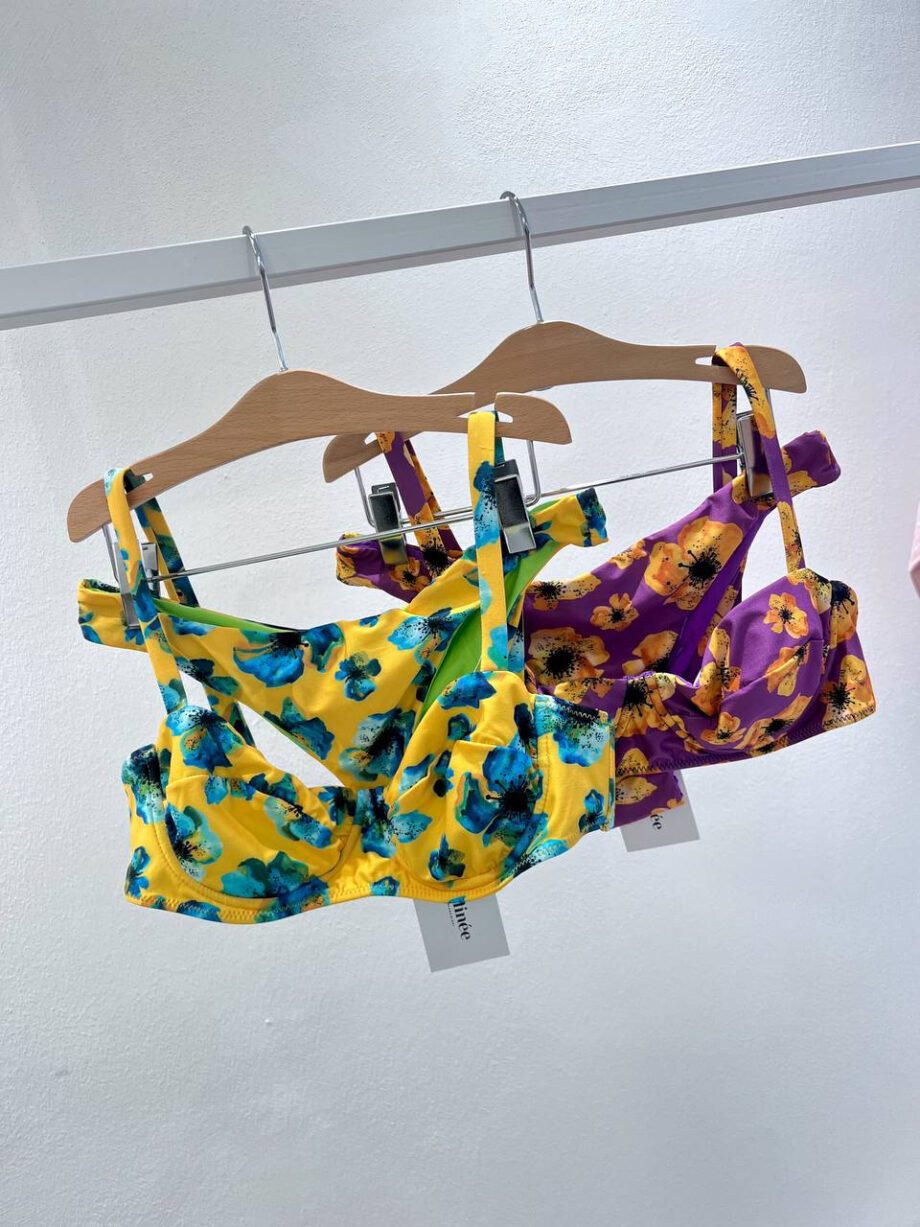 Shop Online Bikini Lèonor fiore viola Matinée