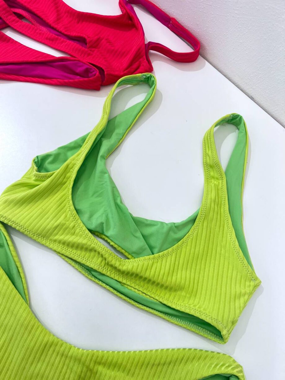 Shop Online Bikini Cleo a costine lime Matinée