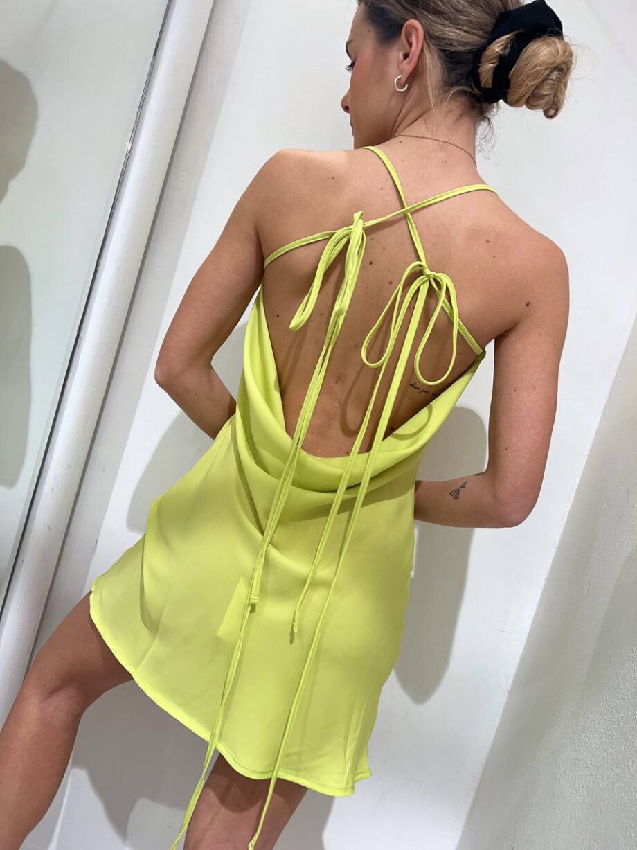 Shop Online Abito corto Greta lime Matinée