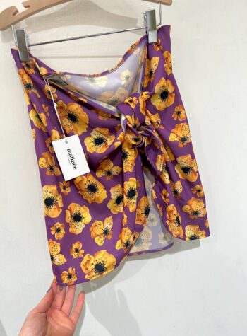 Shop Online Pareo corto Annette fiore viola Matinée