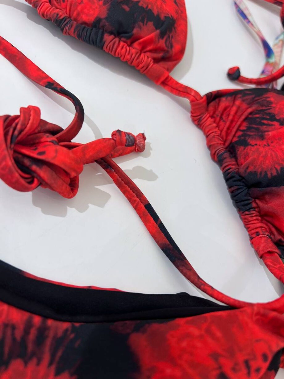Shop Online Bikini Kate tie dye rosso Matinée