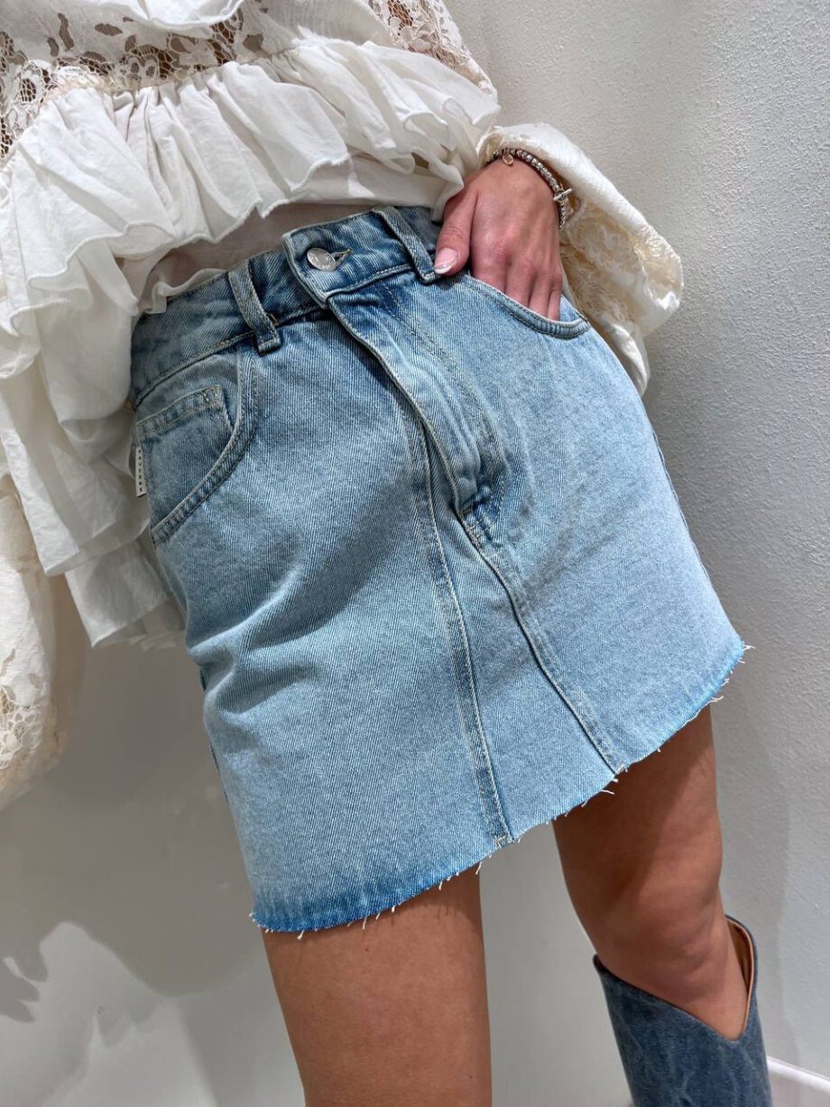 Shop Online Minigonna in jeans chiaro HaveOne