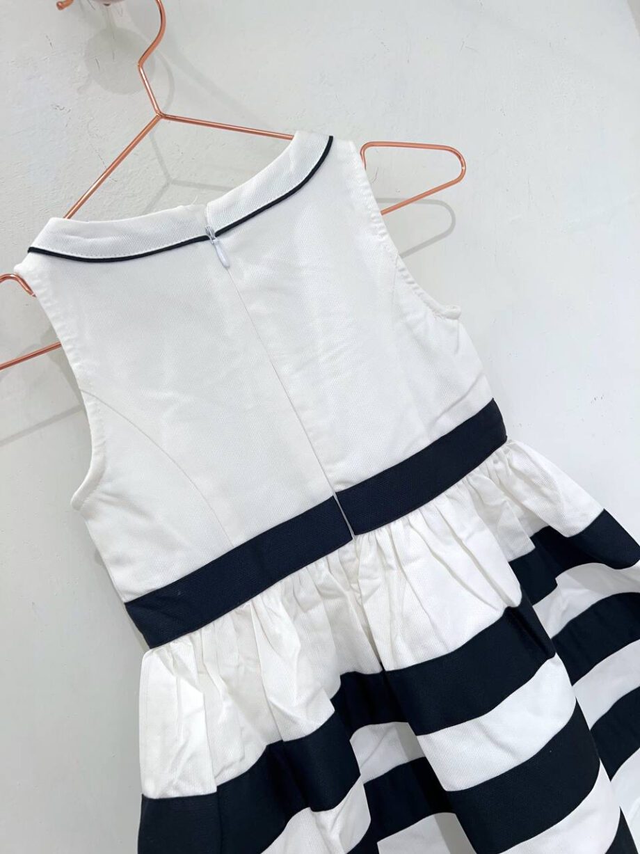 Shop Online Vestito a righe bianco e blu Name it