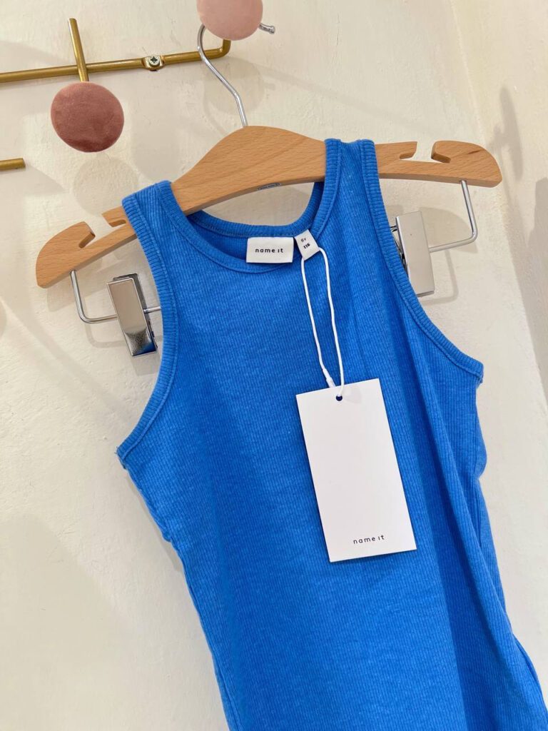Canotta a costine bluette Name it Shop Online Canotta a costine bluette Name it