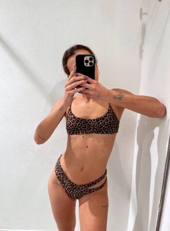 Shop Online Bikini slip Laila maculato cut out Matinée