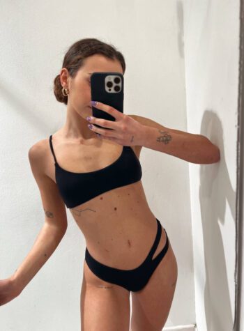 Shop Online Bikini slip Laila nero cut out Matinée