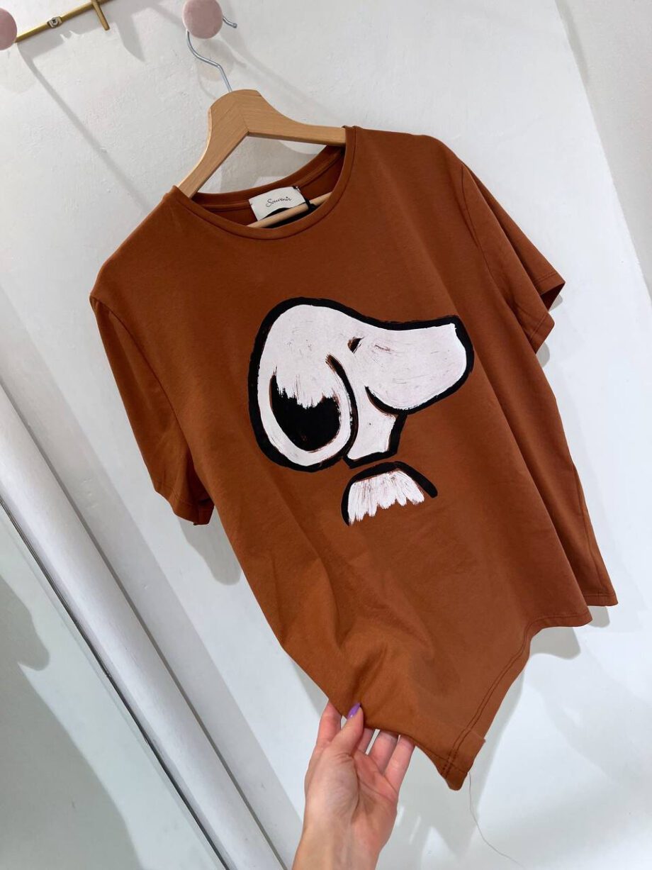 Shop Online T-shirt marrone snoopy Souvenir